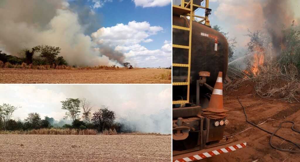 Incêndio consome por volta de 12 hectares e mobiliza equipes de enfrentamento em Votuporanga incendio-consome-cerca-de-12-hectares-e-mobiliza-equipes-de-combate-em-votuporanga