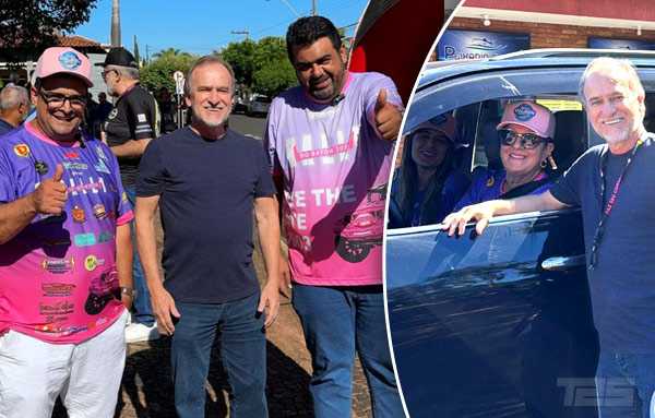 Deputado Dirceu Dalben prestigia o 16º Rally do Batom em Tanabi