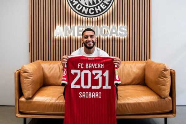Artilheiro de Marrocos, Saibari é anunciado através do Bayern de Munique artilheiro-de-marrocos,-saibari-e-anunciado-pelo-bayern-de-munique