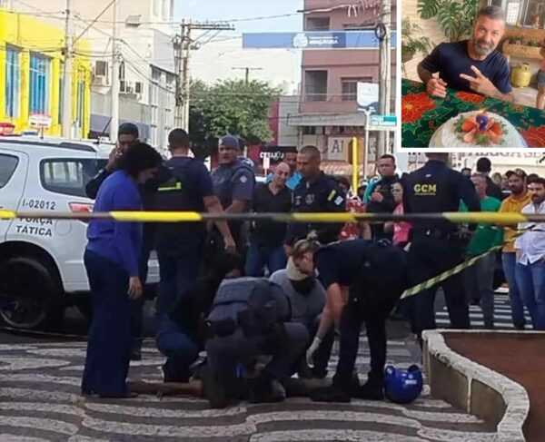 GCM é detido depois de matar homem no centro de Araçatuba; disputa por terreno teria motivado o crime gcm-e-preso-apos-matar-homem-no-centro-de-aracatuba;-disputa-por-terreno-teria-motivado-o-crime